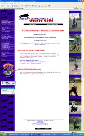 Big Sky Schutzhund Club