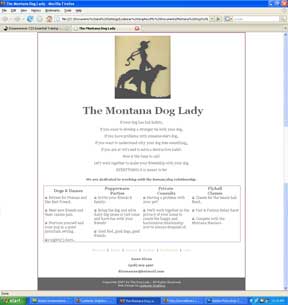 The Montana Dog Lady