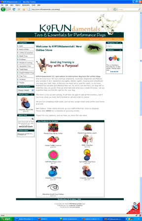 K9FUNdamentals storefront